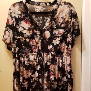 Floral Tunic Top